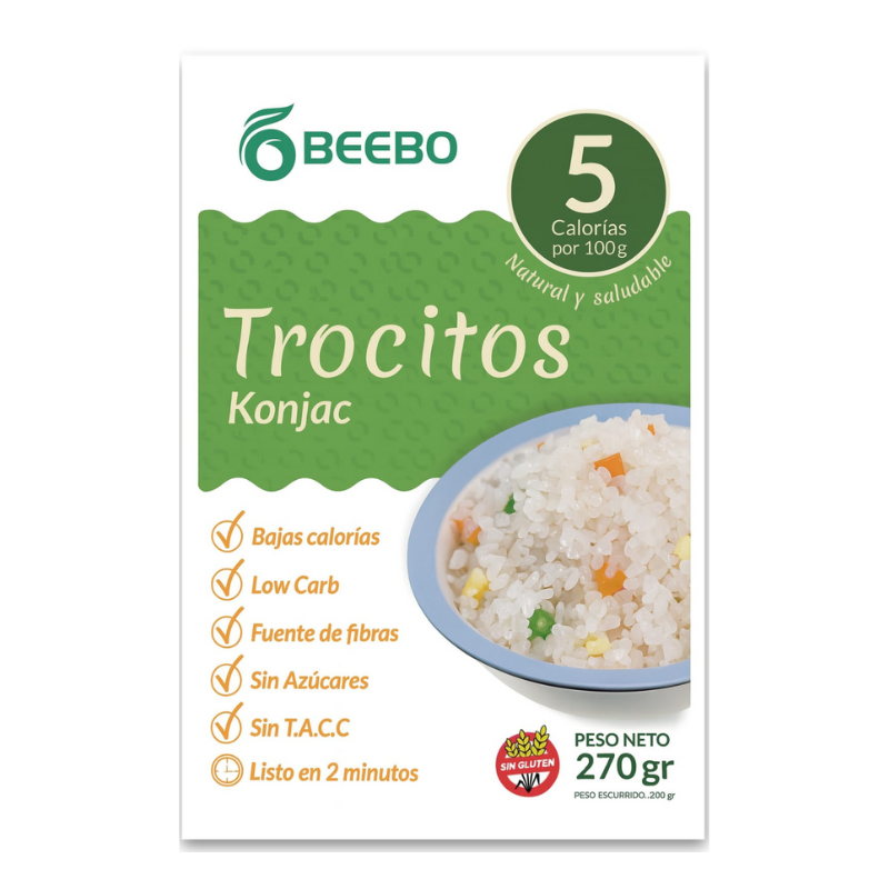 Konjac trocitos